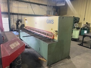 GMS GMV 3006 SHEARS, POWER SQUARING (Inches) - See Also S4104 | Diamond Jack Machinery, Inc.